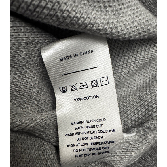 NN07 Sweater Large Mens No Nationality Hubert Honeycomb Knit Crewneck - Picture 8 of 8